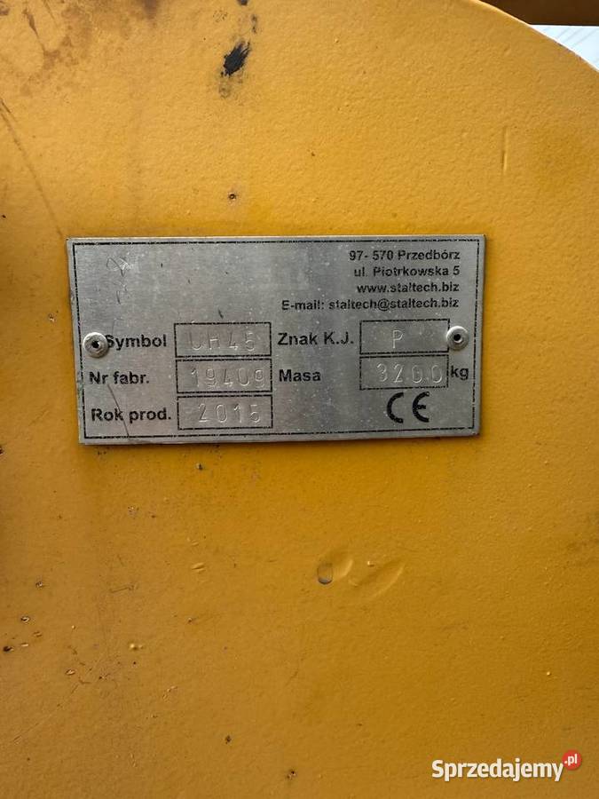 Brona talerzowa staltech 45m nieuszkodzony Nowa Sarzyna sprzedam