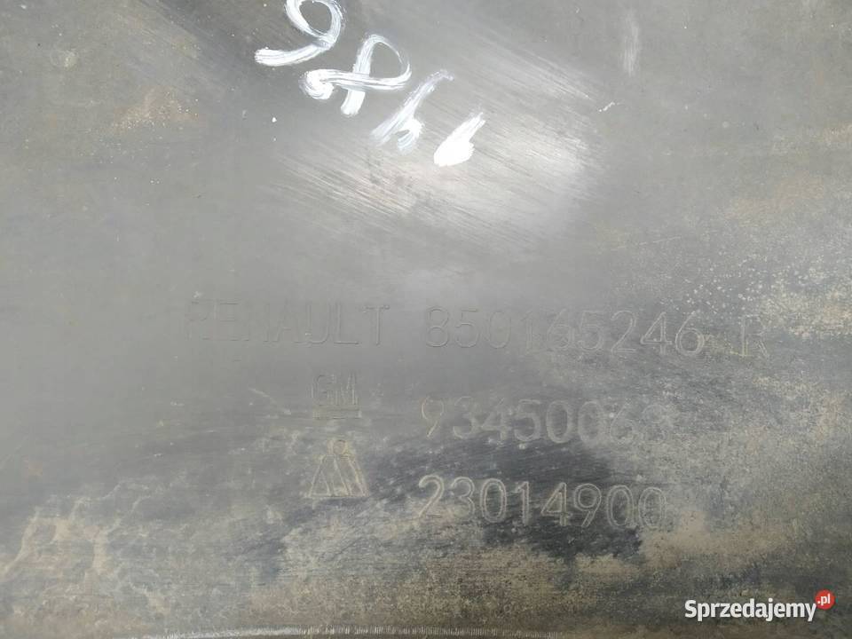 OSŁONA NAROŻNIK ZDERZAKA LEWY PRAWY TYŁ KPL B Wyposażenie wnętrza