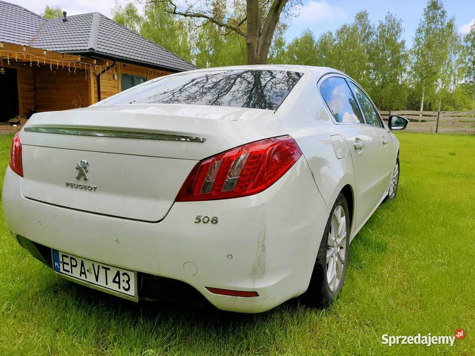 Peugeot 508 20 hdi hybrid4 4x4 elektrycznie ustawiane fotele Łomża