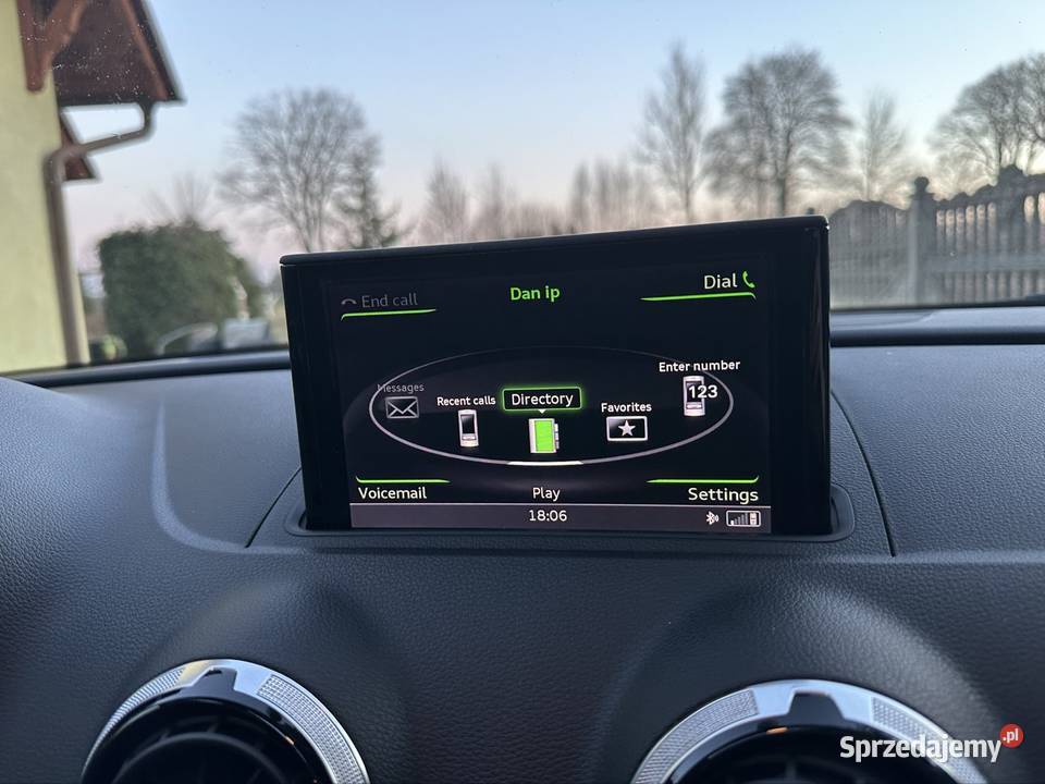 Audi A3 8V Sedan 20 TFSI 220 QUATTRO S tronic elektryczne lusterka Gdańsk