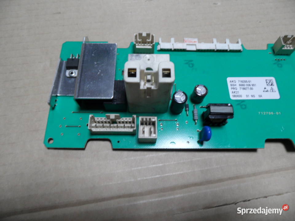 programator pralki siemens WM10A27RPL Strawczyn sprzedam