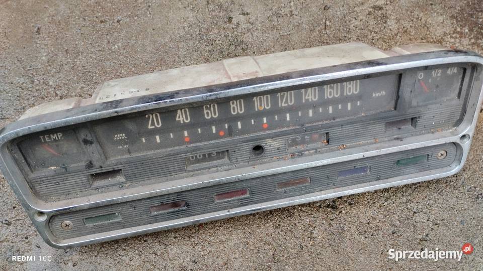 Fiat 125 licznik zegar łódzkie Tomaszów Mazowiecki