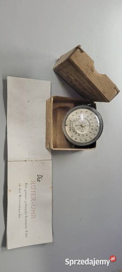 Zegar słoneczny poziomy magnetyczny Chojna