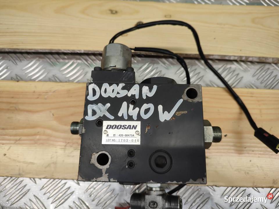 Blok hydrauliczny DOOSAN DX 140 W 1702046 Wilkowo