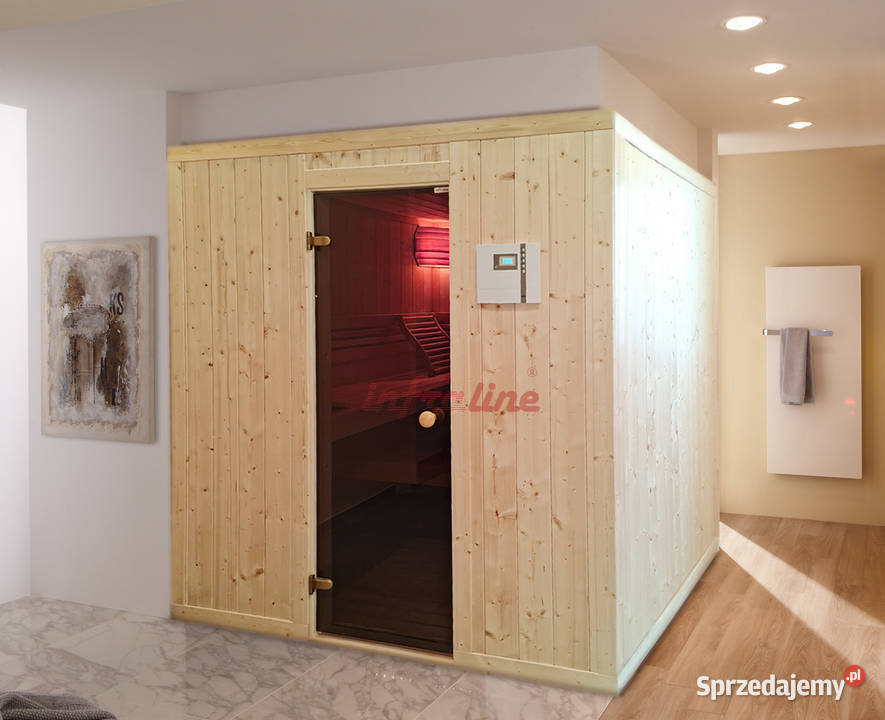 BUDOWA SAUN NA WYMIAR SAUNA FIŃSKA INFRALINE Włocławek