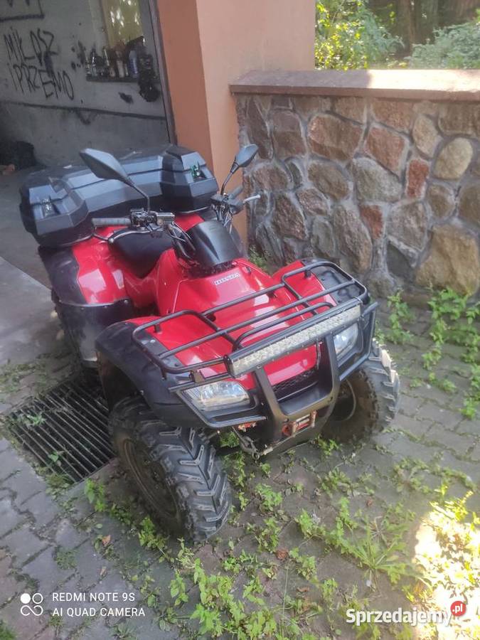 Quad honda TRX 350 2007r 4x4 17000km Leszczydół Stary