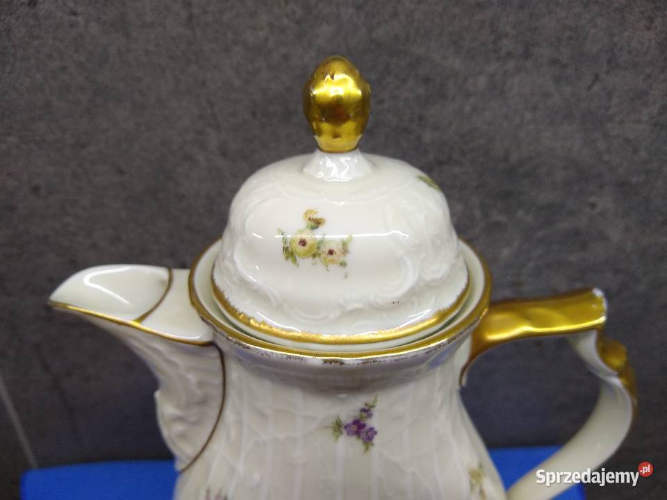 Dzbanek Rosenthal Sanssouci ecru złoto Kalisz
