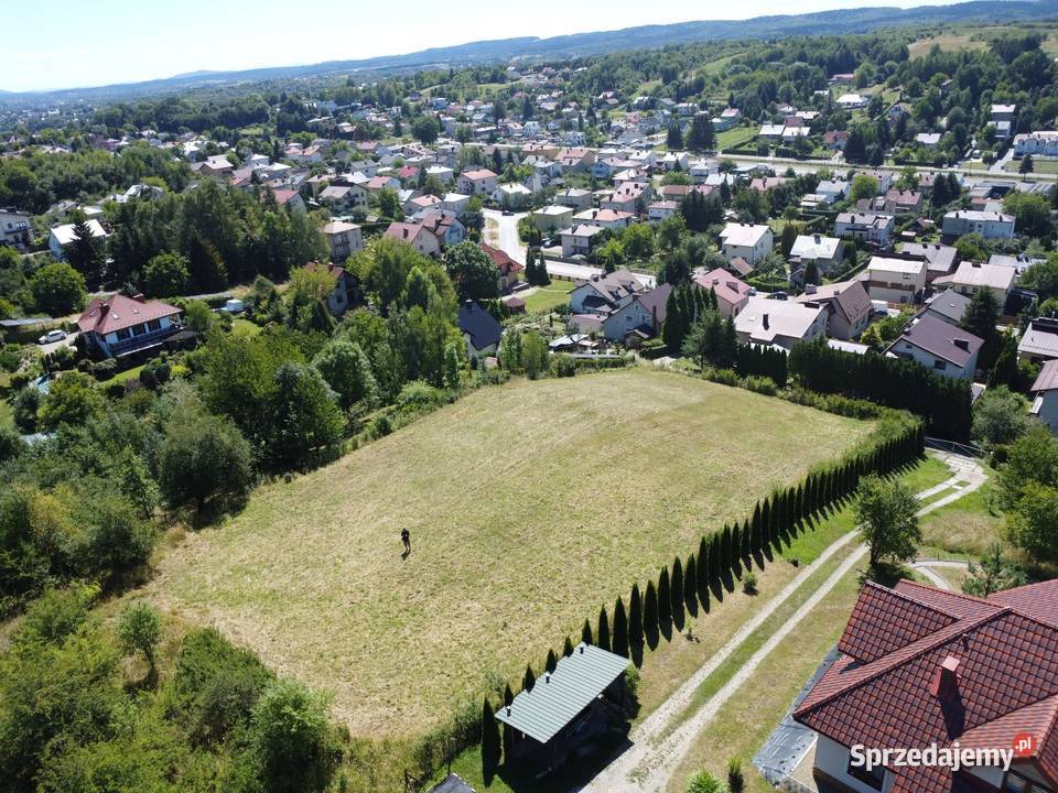 Widokowa działka budowlana w Sanoku Sanok