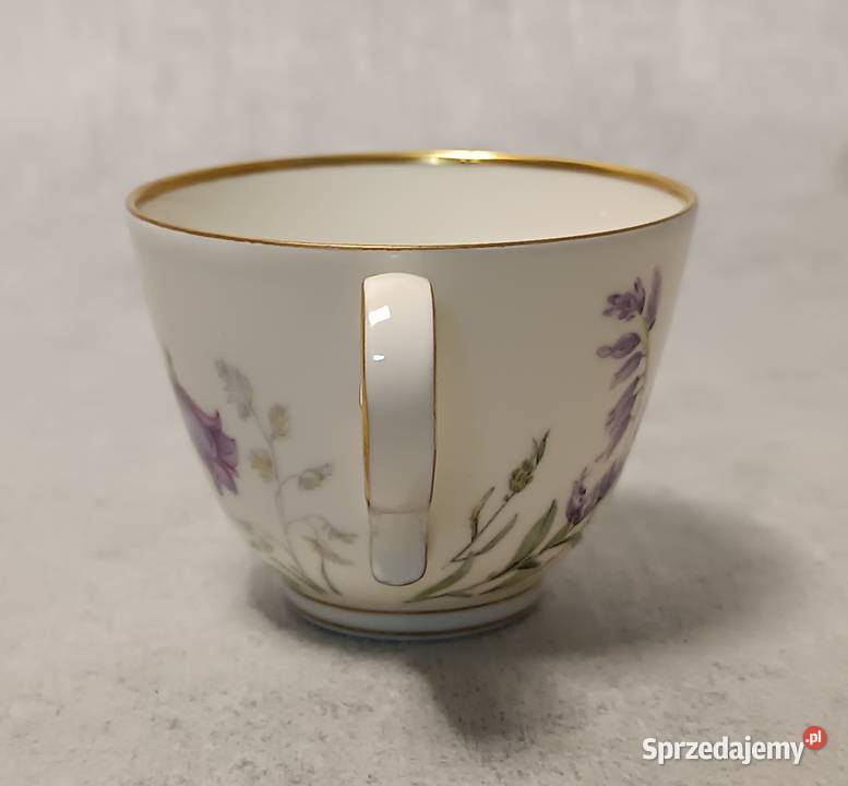 Krautheim Łączka Filiżanka Kolekcjonerski Kwiaty zachodniopomorskie sprzedam