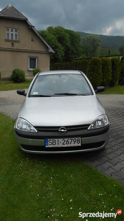 Opel Corsa C 12 Benzyna wersja Comfort welurowa tapicerka Bielsko-Biała