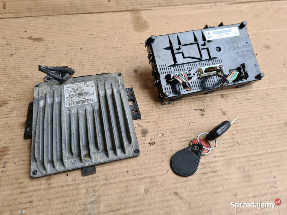 Renault Clio 2 lift 15 DCI zestaw startowy stacyjki i kluczyki Układ elektryczny dolnośląskie Legnica