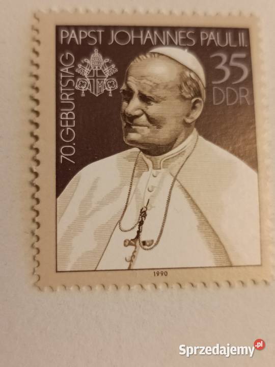 unikatowy znaczek DDR Filatelistyka Gliwice