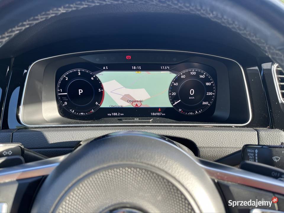 VW Golf 75 Rline 16 TDI 115 DSG czujnik parkowania Wronki sprzedam