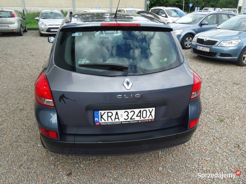 Renault ClioIII 12TCE wynajmę wynajem samochodu małopolskie Przebieczany