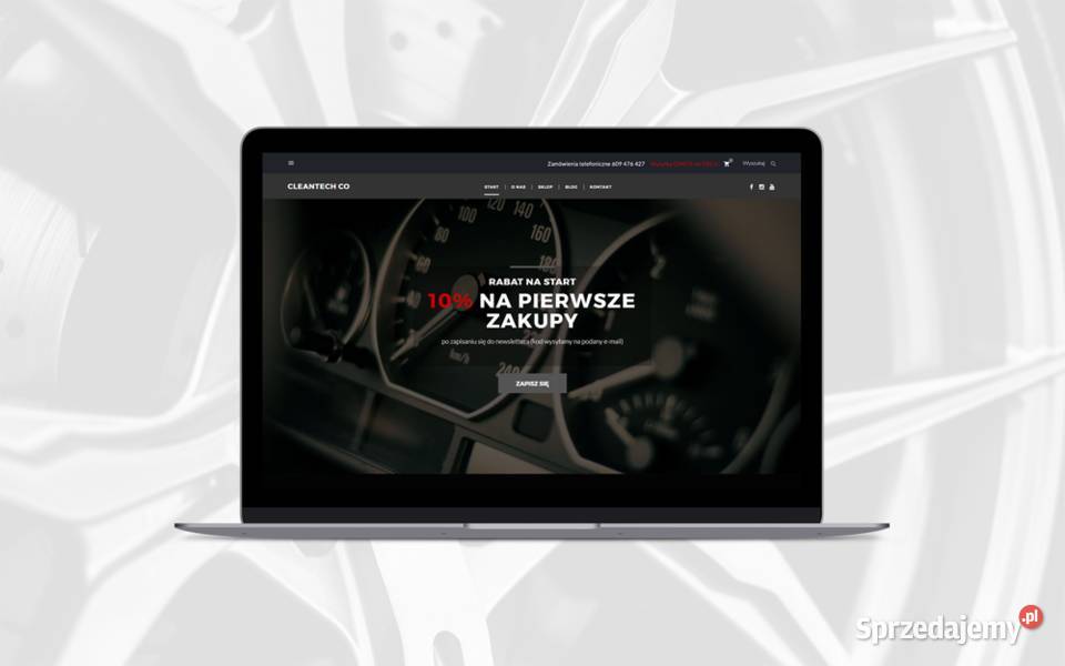 Strony internetowe landing page Wordpress RWD Usługi informatyczne mazowieckie Warszawa