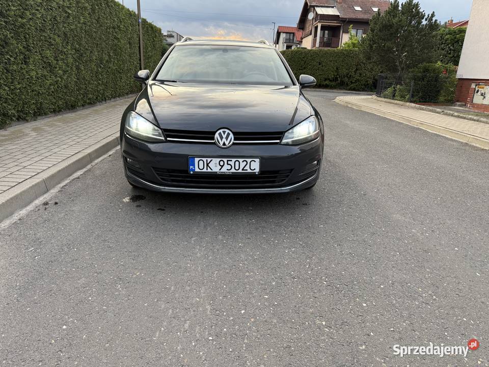 Volkswagen Golf 20 TDI Highline DSG Kombi poduszka powietrzna Kędzierzyn-Koźle