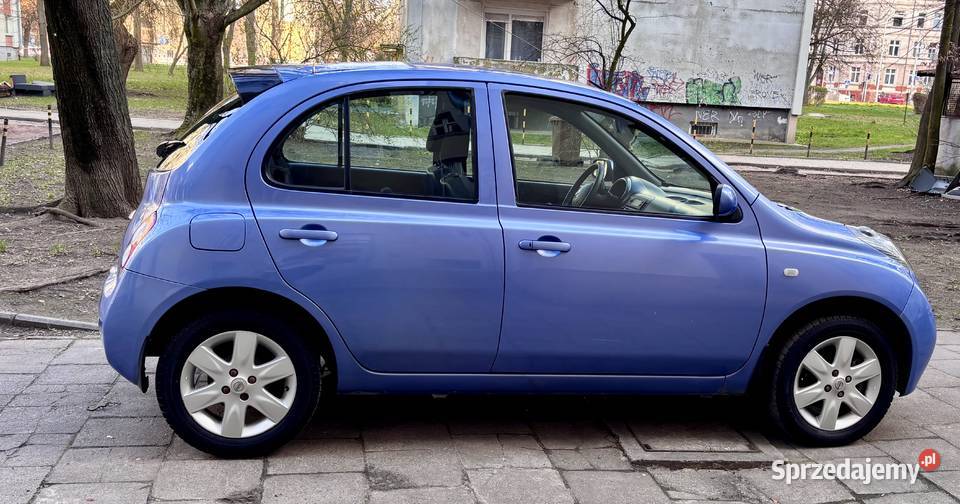 Śliczny nissan micra 2005 14 climatronic keyless 1400cm3 dolnośląskie Wrocław