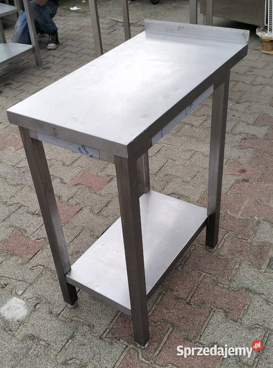 Stół gastronomiczny z półką 40x70x85 wielkopolskie Słupia Kapitulna