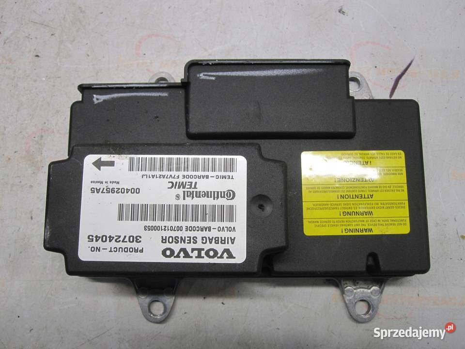 VOLVO C30 RDESIGN 07r moduł sensor AIRBAG Kielce sprzedam