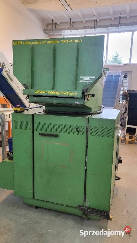 Młyn do tworzyw sztucznych Rapid 185 kW z