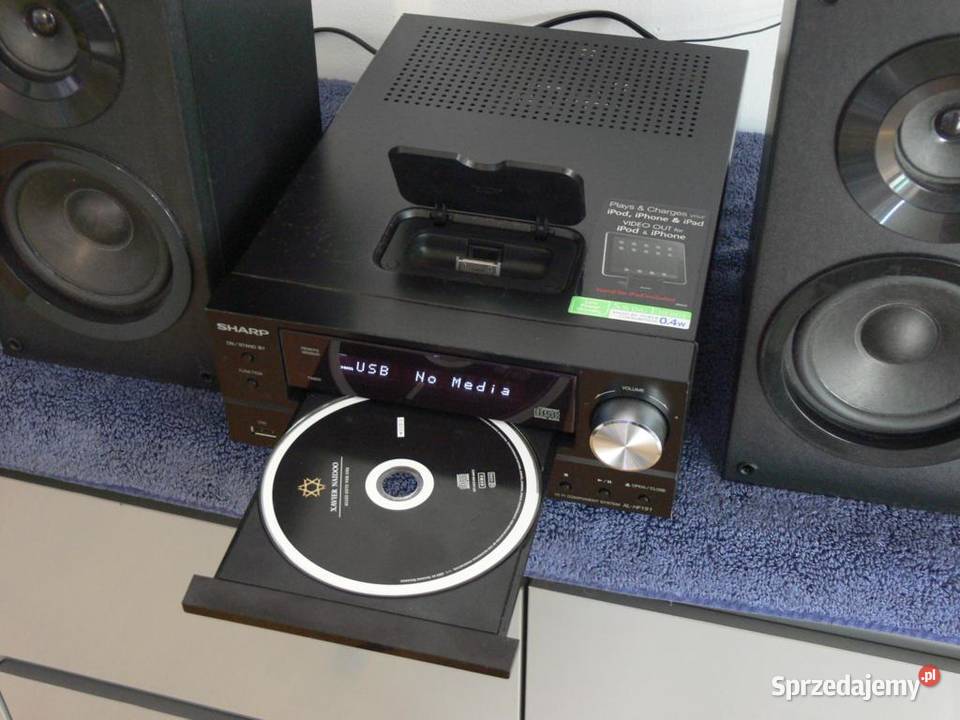Wieża Sharp z kol Radio RDS CD AUX USB. mp-3. WYSYŁKA. Jasło ...