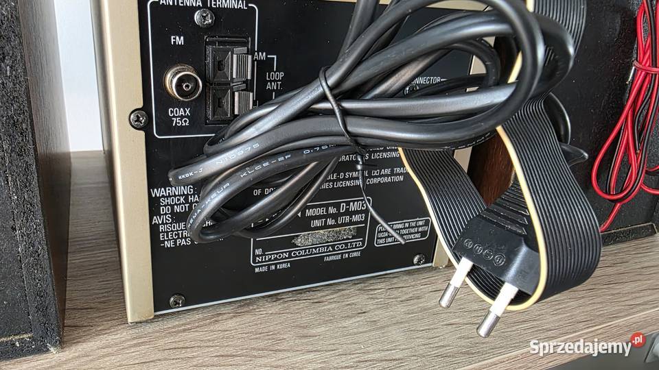 Wieża stereofoniczna Denon DM03 DM03 UCDAM03 Wieże i miniwieże Łódź