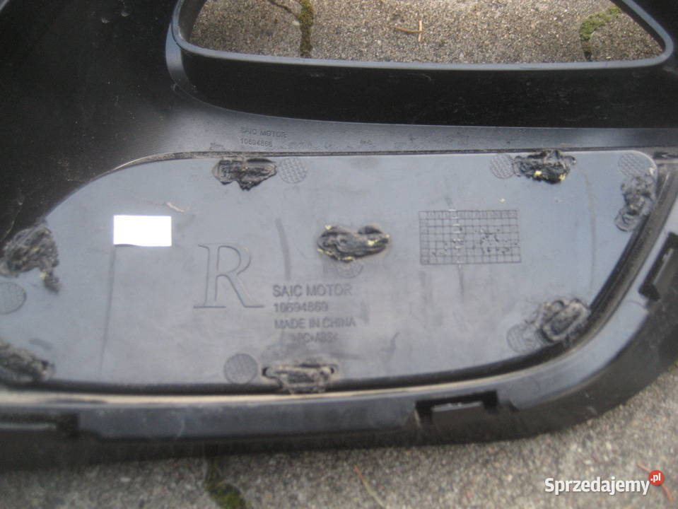 mg zs lift 2024r kratki zderzaka tył prawa lewa Zderzaki Rakoniewice