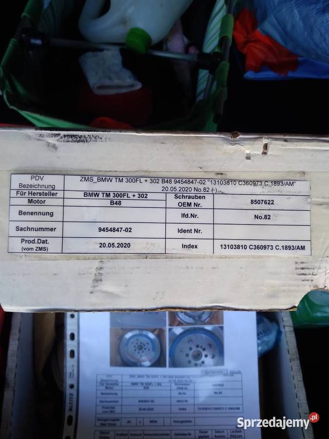 BMW koło dwumasowe TM 300Fl B48 Przedbórz