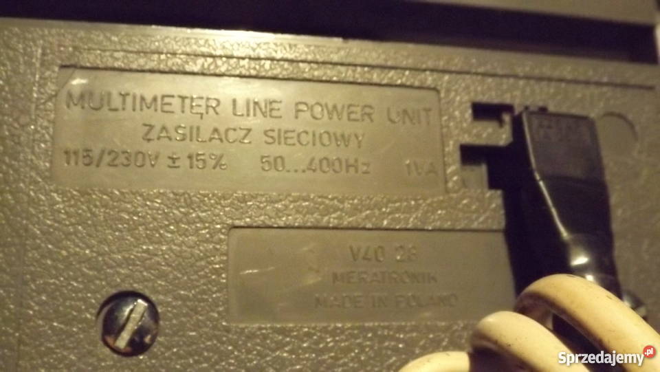 Miernik uniwersalny MeraTronik V640 Sprawny