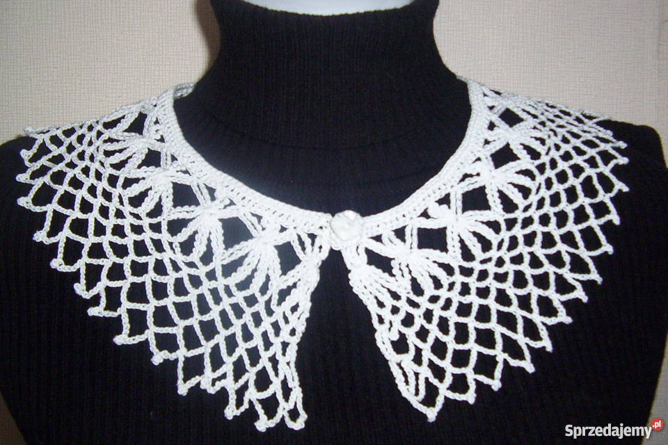 Kołnierzyki rękodzieło na szydełku Dla kobiet śląskie Pawłowice sprzedam