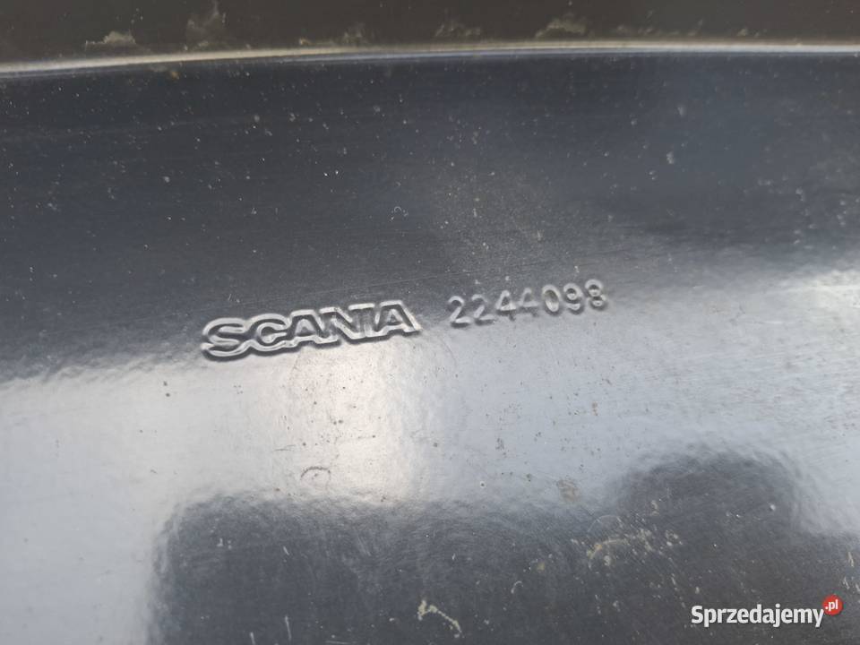 SCANIA WSPORNIK LAMPY PODKŁADKA LEWA DASZEK Bieleń