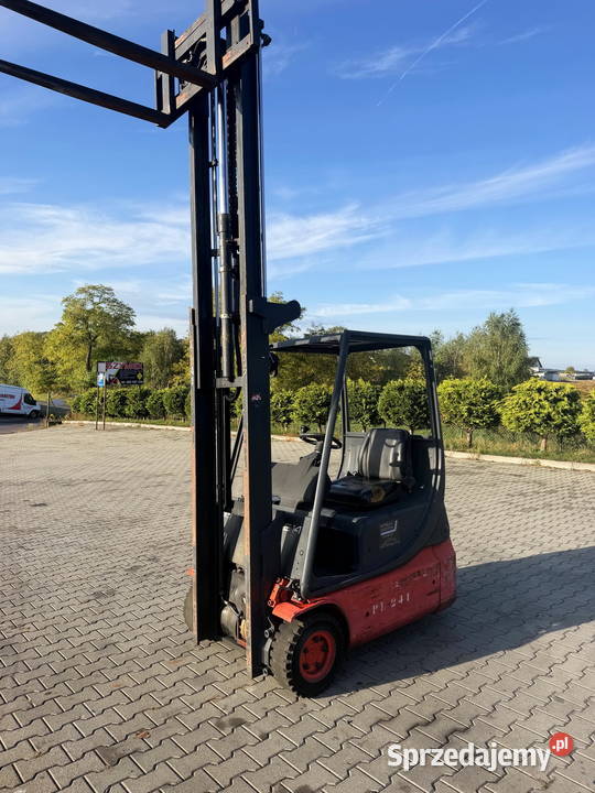 wózek widłowy elektryczny LINDE E14 wolny skok Działoszyn