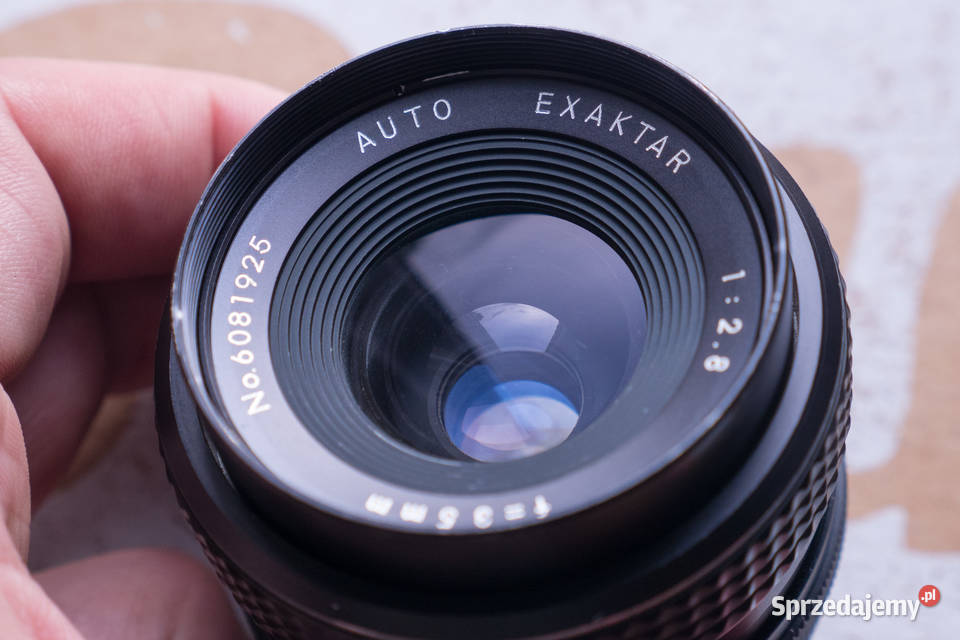 Obiektyw szerokokątny Auto Exaktar 35mm f28 M42 kujawsko-pomorskie Szramowo