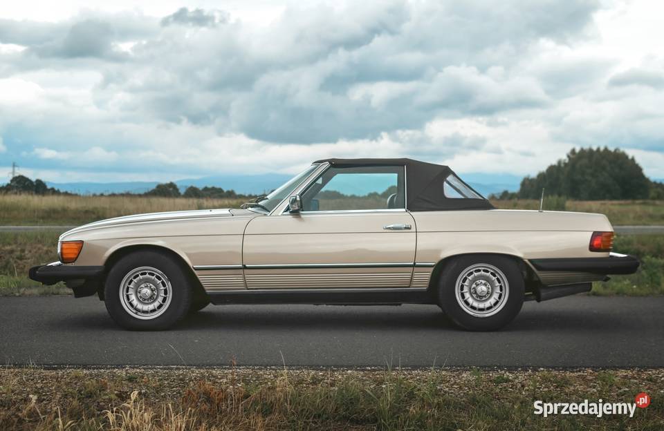 MercedesBenz 380SL 1981 r Rok produkcji 1981 Bielsko-Biała