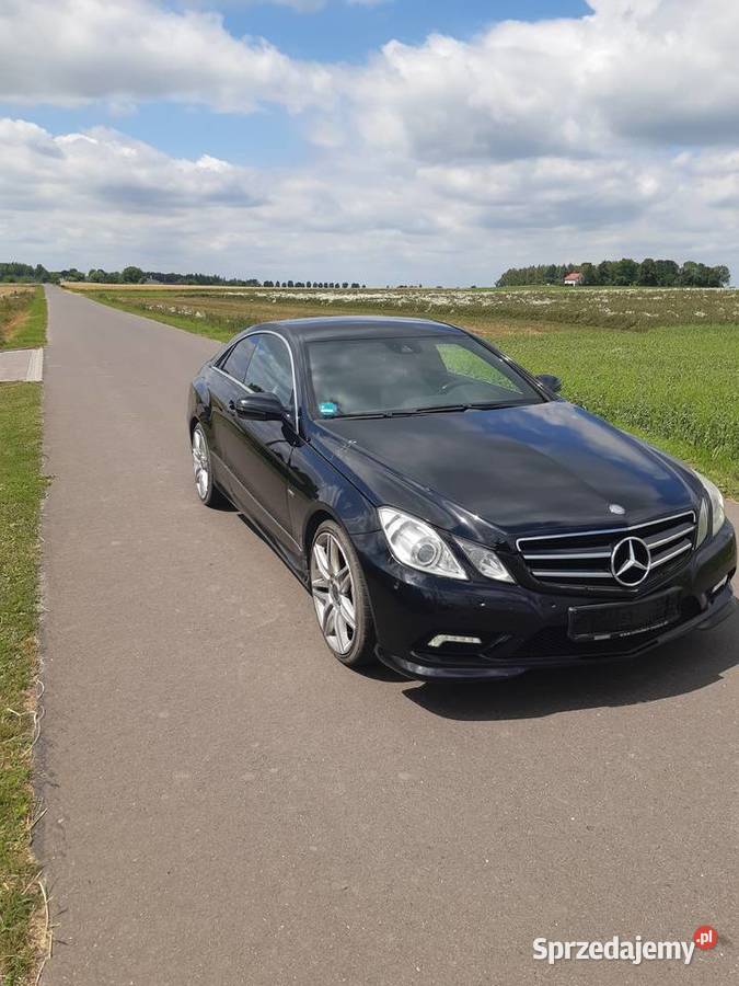 Mercedes 350cdi coupe amg W207 światła LED