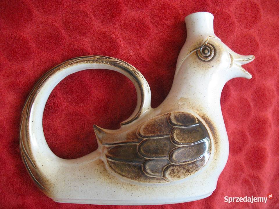 Wazon karafka ptak z 1960 roku 23 x 17 x 9 Siedlce sprzedam