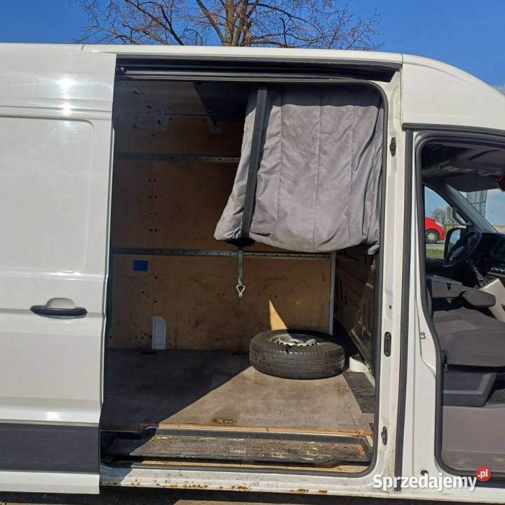 Volkswagen Crafter L4H2 Kamera Cofania Łóżko biały wielkopolskie