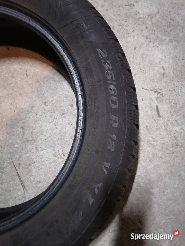 opony zimowe Continental 235 60 R18 2 Tarnów sprzedam