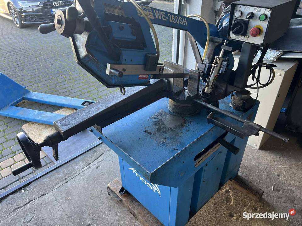 Pila tasmowa Most We 260 SH Skretne ramie Cormak Produkcja Bratoszewice