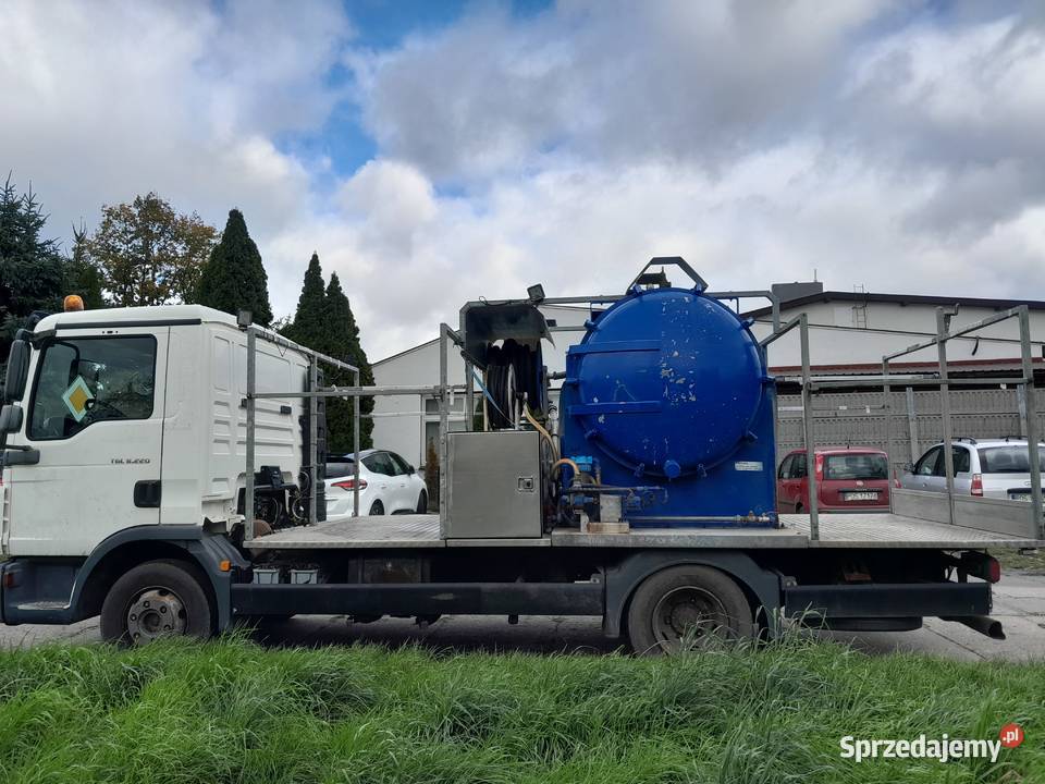 Samochód auto pojazd asenizacyjny Man TGL 8210 wielkopolskie