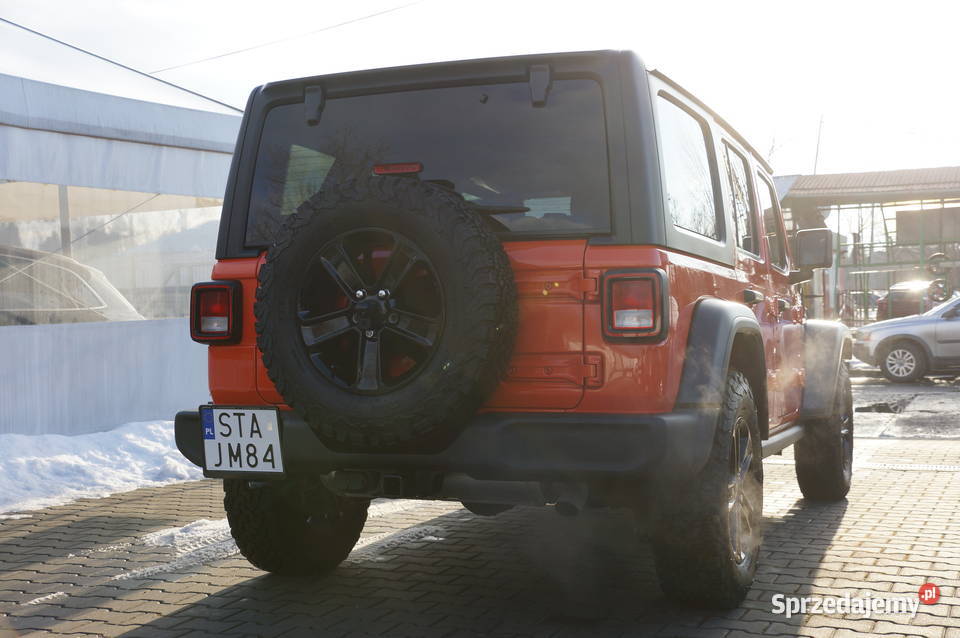 Jeep Wrangler 36 Benzyna 286 4x4 Reduktor Klima aluminiowe felgi małopolskie