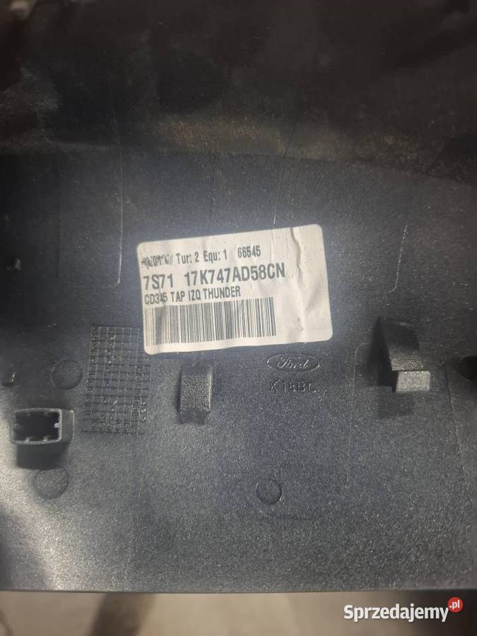 Nakładka lewa lewe lusterka ford focus mk3 Sieradz sprzedam