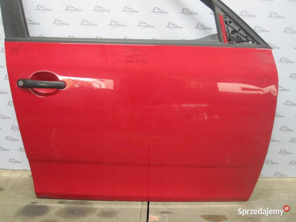 SKODA FABIA II 10r drzwi prawe przód świętokrzyskie sprzedam