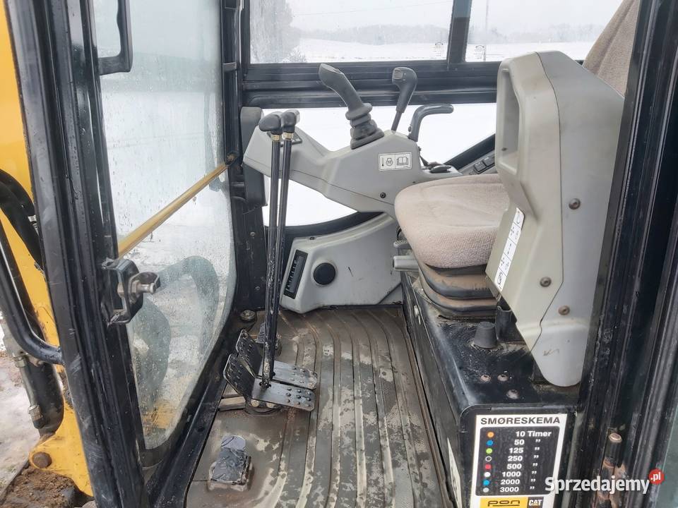 Minikoparka Cat 3018C prod 2006 Rok produkcji 2006 Jabłonowo Pomorskie sprzedam