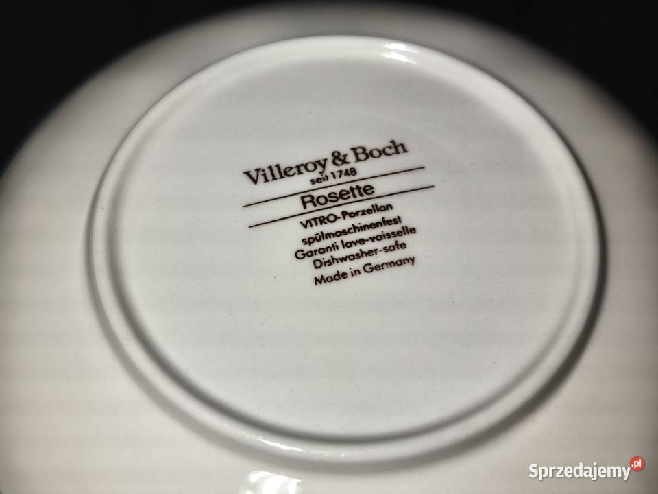Talerz Villeroy Boch Rosette lubelskie Chełm