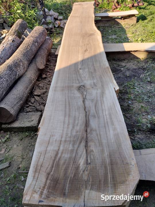 dechy dębowe live edge wood monolit 480cm sprzedam