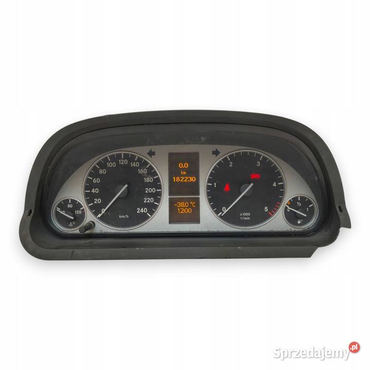 LICZNIK ZEGARY A1695409748 Mercedes W245 20 CDI osobowe Chełm sprzedam
