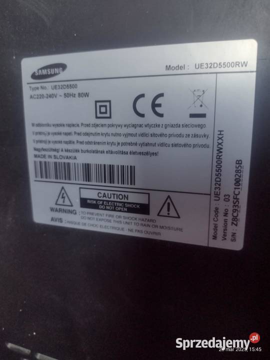 Sprzedam telewizor Samsung 32 całe Smart TV wifi kujawsko-pomorskie Bętlewo sprzedam