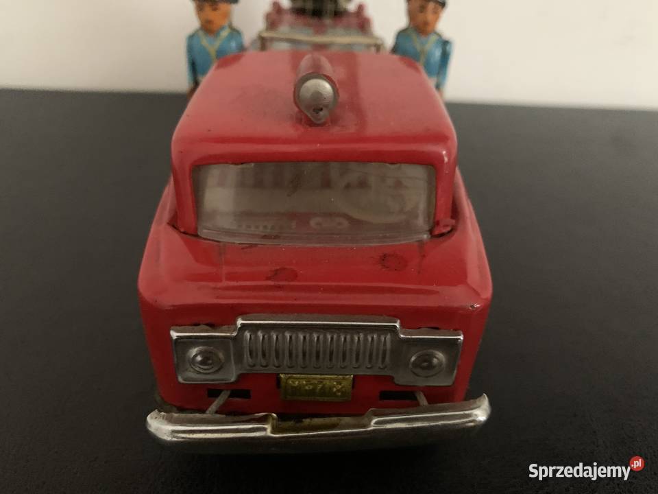 Stara zabawka PRL wóz strażacki Świebodzice sprzedam