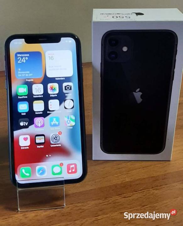 Smartfon Apple iPhone 11 64 GB stan IDEALNY Konin sprzedam